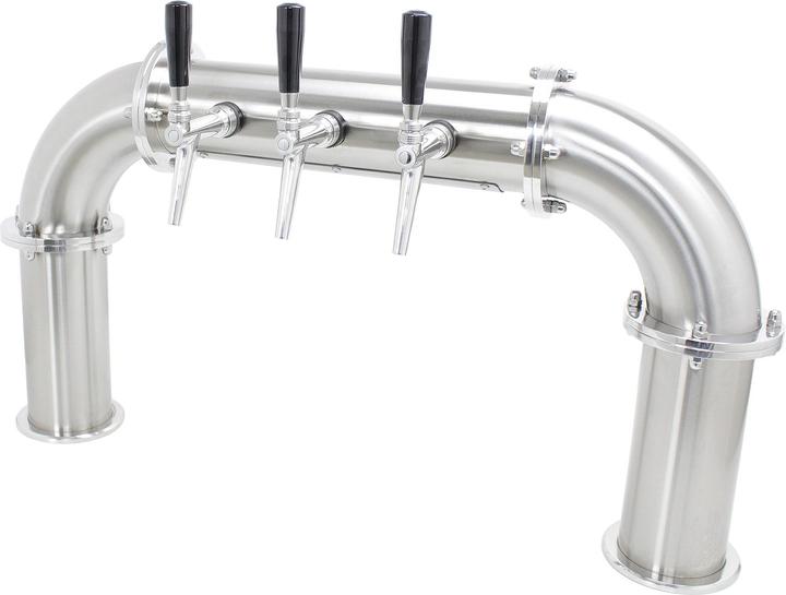 Ich-zapfe Schanksäule, Bierzapfsäule, Brückenschanksäule - Neubrück poliert