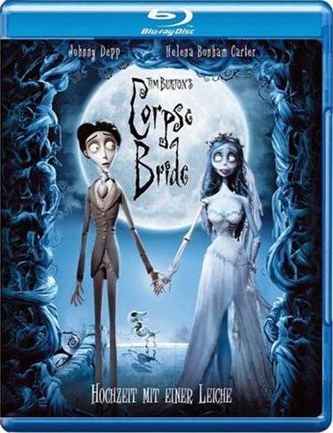 Actual product image Corpse Bride (Blu-ray, 2005, English, German, French)