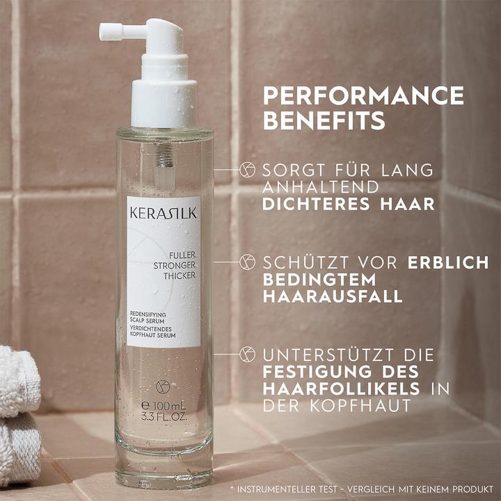 Actual product image Kerasilk Fuller. Stronger. Thicker. (100 ml)