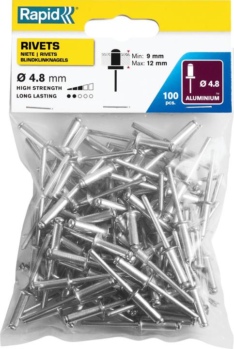 Image du produit Rapid Rivets aveugles standard Ø 4,8 x 16 mm