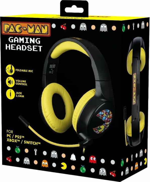 Image du produit Konix Casque de jeu universel Pac-Man (Filaire)