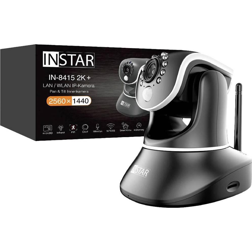 Instar IN-8415 2K+ POE/WLAN sw 14083 WLAN Telecamera di sorveglianza IP 2560 x 1440 pixel (2560 x 1440 Pixels), Telecamera di rete, Nero
