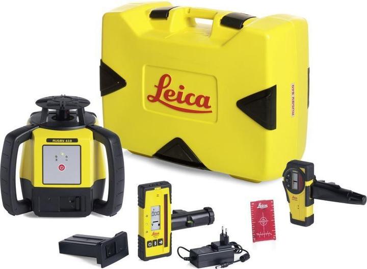 Actual product image Leica 6008613 Rugby 610 Laser Horizontal + Rod Eye 140