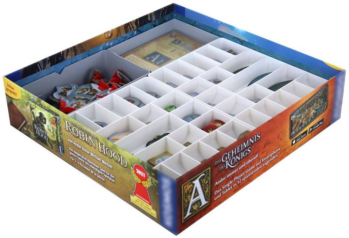 Organizer Insert für Die Legenden von Andor: Die ewige Kälte - Brettspi