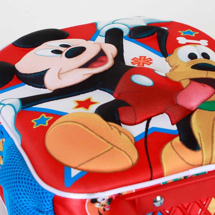 Produktbild Karactermania Small 3D Backpack with Wheels Star