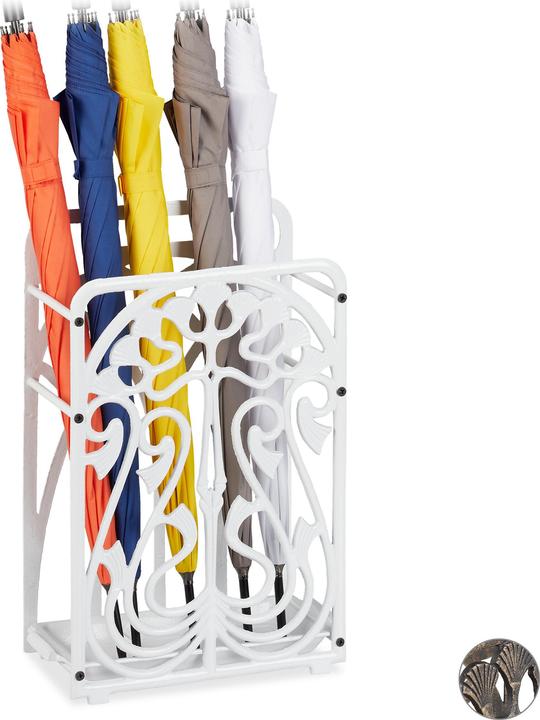 Immagine prodotto Relaxdays Portaombrelli sgocciolatoio (30,5 x 16 x 48,5 cm)
