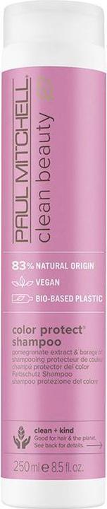 Produktbild Paul Mitchell Clean Beauty Color Protect Shampoo 250 ml (250 ml, Flüssiges Shampoo)