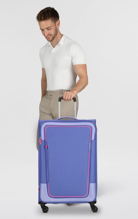 Actual product image American Crew Pulsonic 4-wheel trolley 81 cm with expansion fold (87 l)