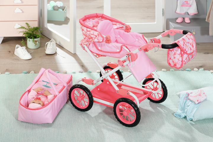Actual product image Zapf Creation Baby Annabell Active Deluxe Pram Doll pram