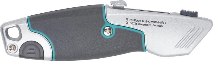 Immagine prodotto wolfcraft 1 Coltello a doppia lama professionale (Taglierini)