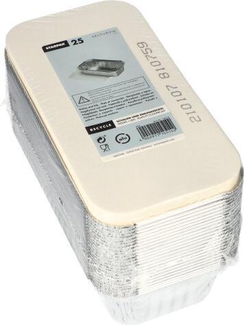 Actual product image Papstar Einweg-Lebensmittelbehälter (25 x)