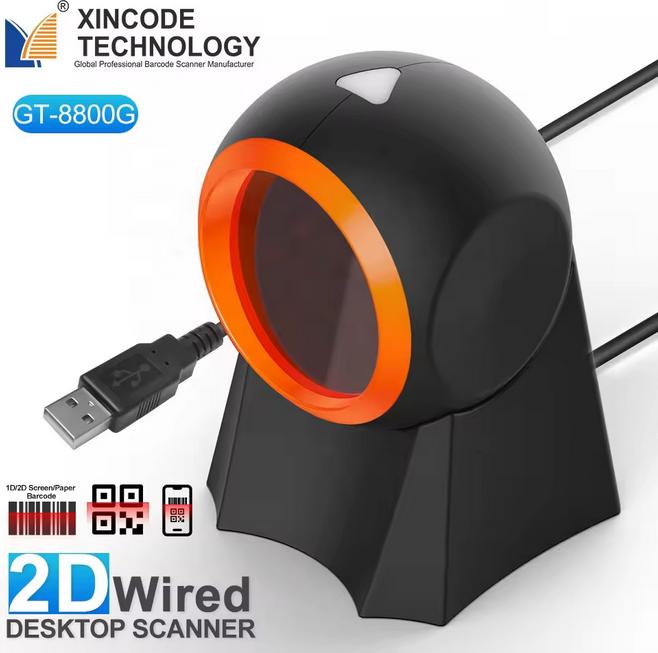 Actual product image PhoneLook Plug & Play EAN + QR codes & Datamatrix barcode scanner (1D/2D) with USB-A cable