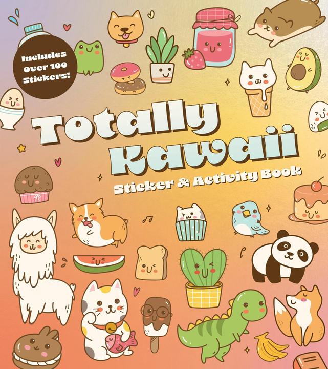 Produktbild Totally Kawaii Sticker & Activity Book (100 Sticker)