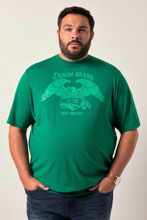 Produktbild Men+ T-Shirt Bauchfit, Halbarm, Brustprint (5XL)