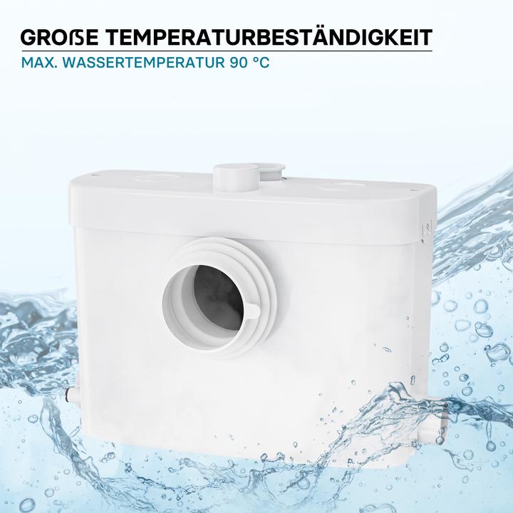 Produktbild Wiltec 3/1 Kleinhebeanlage 450W Front Hebeanlage Häcksler Schmutzwasser Fäkalien