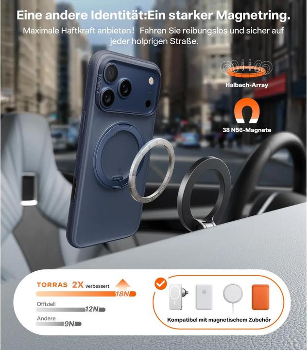 Produktbild Torras Ostand R Fitness Series (Apple iPhone 17 Pro Max)