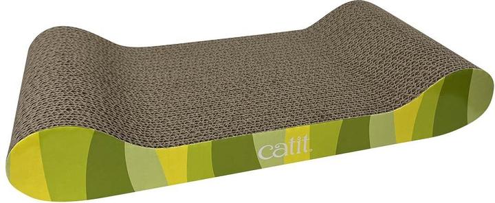 Catit Kratzbaum für Katzen Zebra (49 x 22 x 75 cm) (75 cm, Grün)