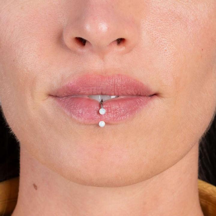 Produktbild Bijouteria 1.2mm Piercingstab (Chirurgenstahl 316L, Synthetische Perle)
