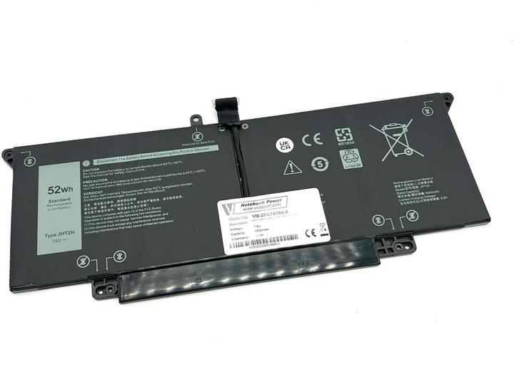 Immagine prodotto Vistaport Batteria per Dell Latitude 7310, 7410 (4 cubicoli, 6840 mAh)