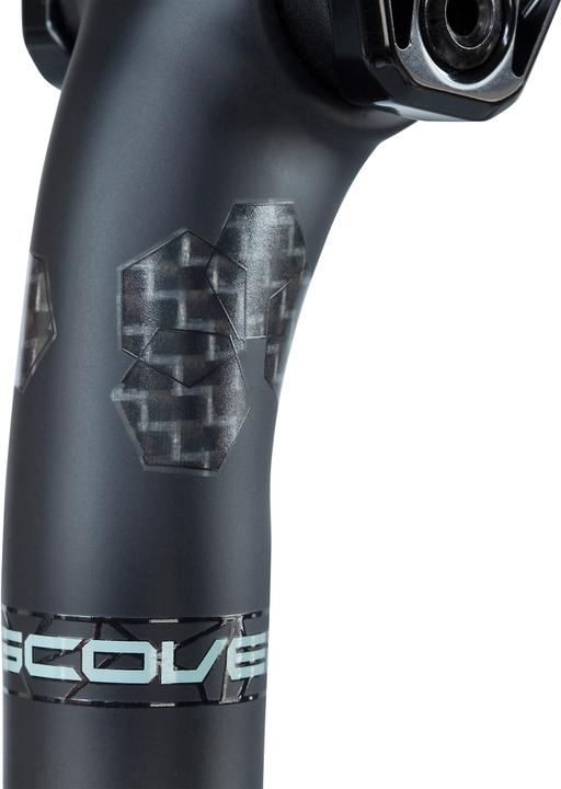 Actual product image PRO SEATPOST DISCOVER 31.6/20MM CARBON, 400MM LONG, DI2 READY (31.60 mm)