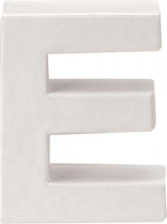 Image du produit Glorex Lettre E en carton 10x3,5cm