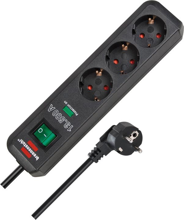 Actual product image Brennenstuhl Eco-Line (3 x, CEE 7/3, 1.50 m)