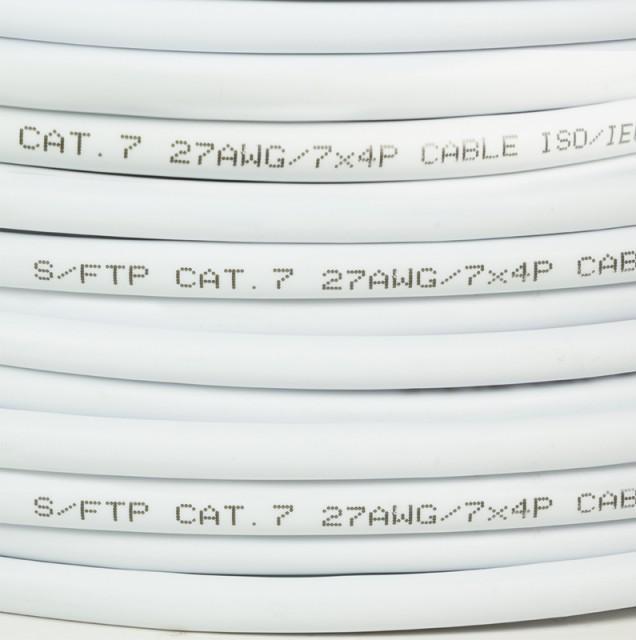 Produktbild LogiLink Netzwerkkabel (S/FTP, CAT7, 100 m)