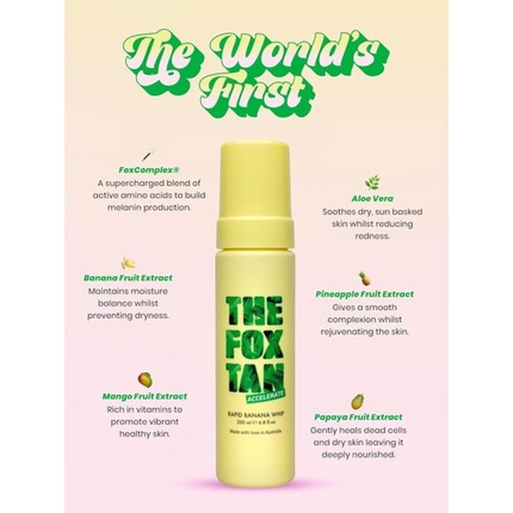 Produktbild The Fox Tan Rapid Banana Whip (Selbstbräunungsschaum, 200 ml)