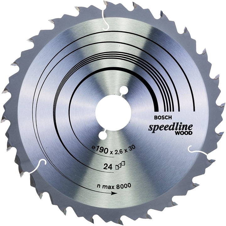 Bosch Professional Zubehör PRO Wood circular saw blade, 190 x 2.4 x 30 mm