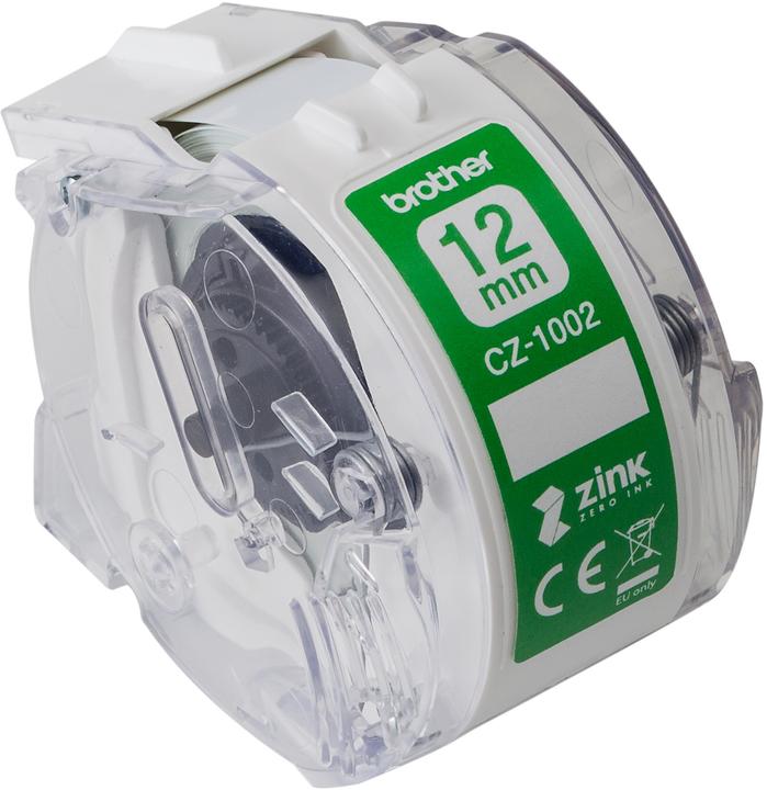 Produktbild Brother CZ-1002 Etikettenrolle (1.20 cm, Weiss)