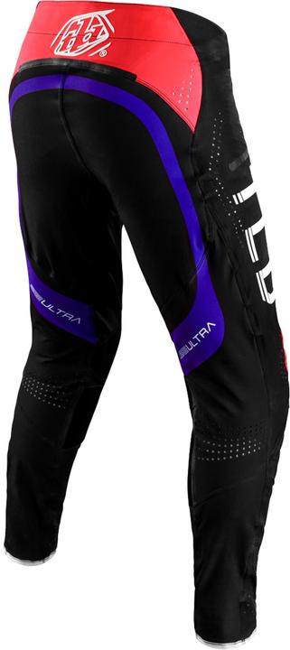 Produktbild Troy Lee Designs SE Ultra Pant, Reverb, black/glo red, 36 (36)