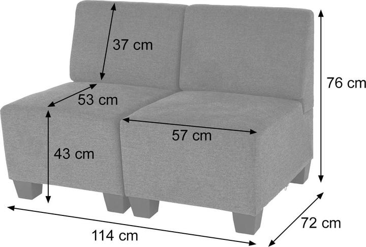 Produktbild JOHN316 Sofa (2-Sitzer)