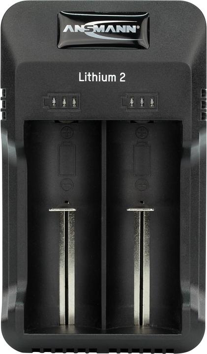 Produktbild Ansmann Lithium 2 (2 Stk., 10350, 10440, 13500, 14350, 18350, 21700, 22500, 26500, R14, Ladegerät ohne Akku)