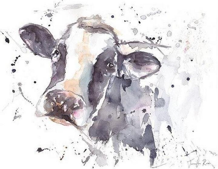 Image du produit Jennifer Rose Muh Kuh Impression (30 x 40 cm)