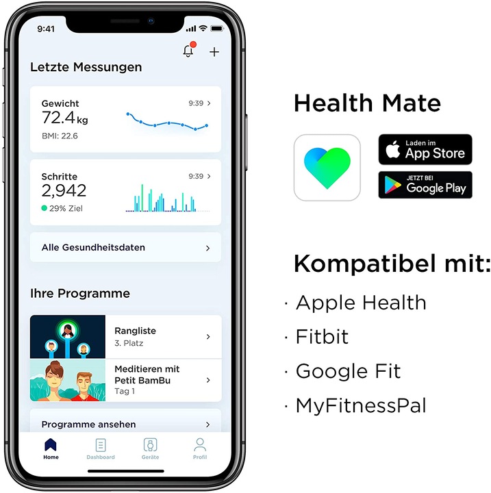 Immagine prodotto Withings Body+ (180 kg)