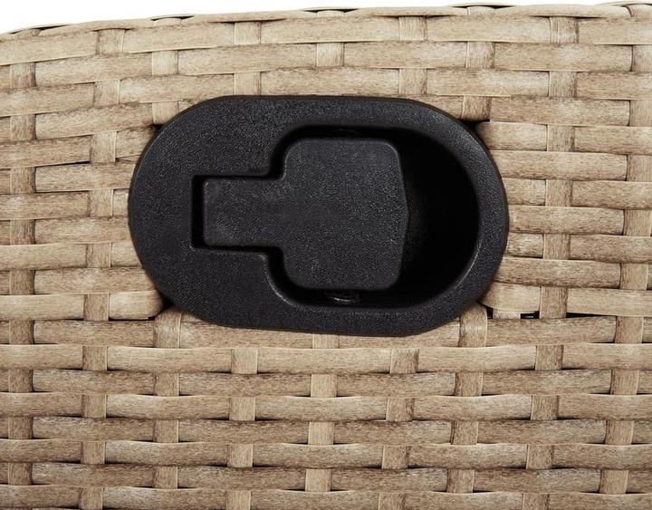 Produktbild vidaXL Gartensessel mit Fussteil Verstellbar