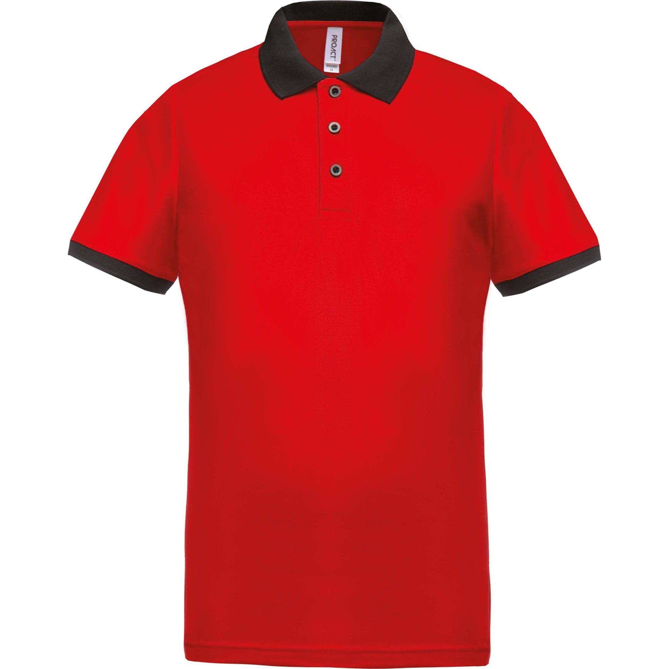 Proact, Herren, Shirt, Performance, Rot, (XXL)