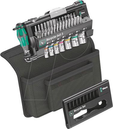 Image du produit Wera Bicycle Set 3 (Croix Phillips PH, Carré intérieur)