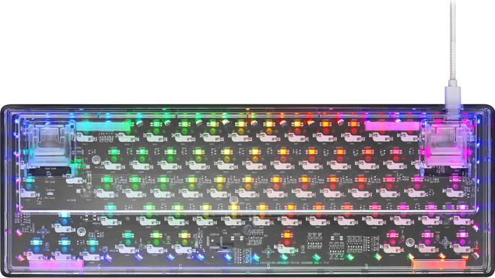 Actual product image Deltaco Gaming Gaming keyboard GAM-160-T-CH White, keyboard layout (CH, Cable)