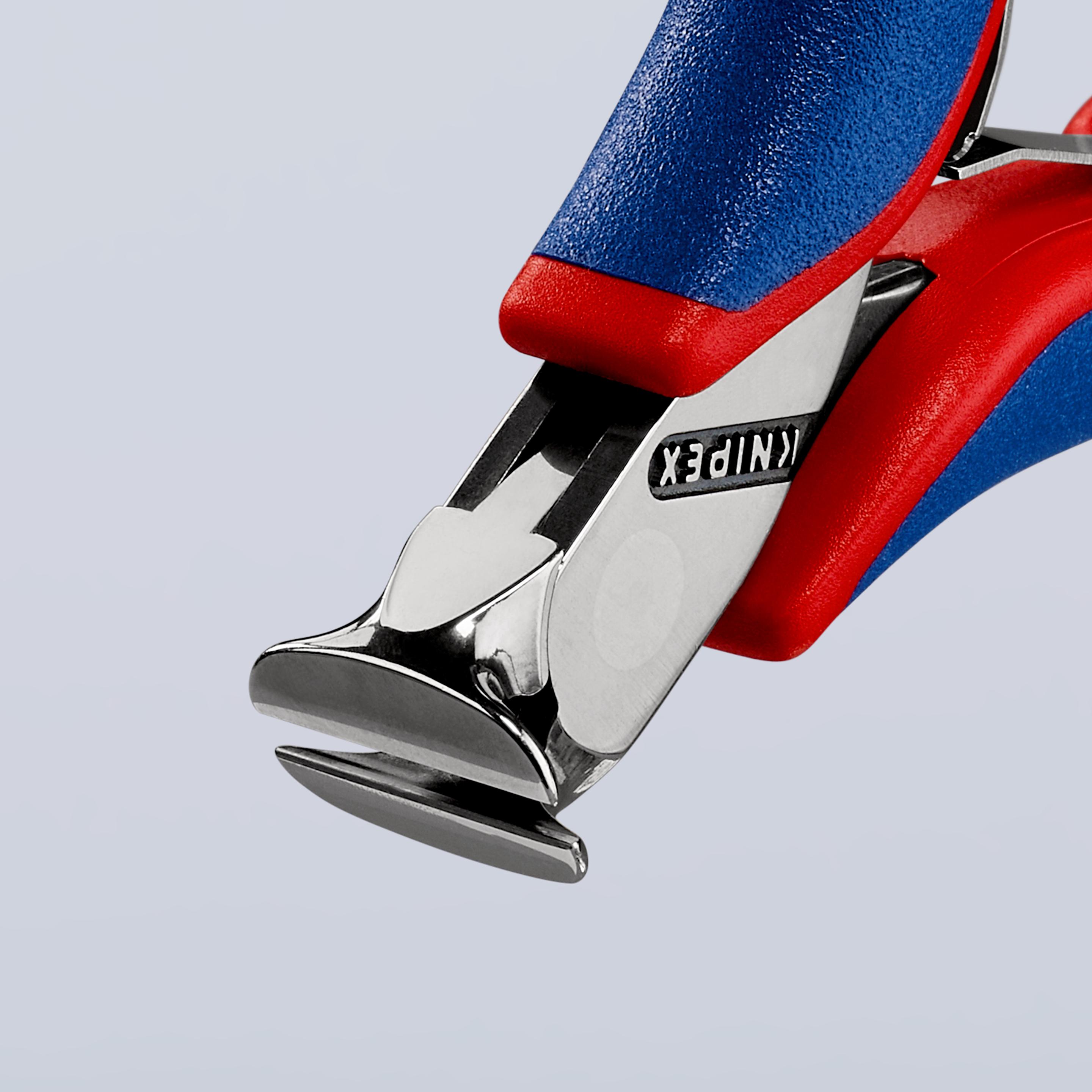 Thumbnail - Knipex, Bolzenschneider + Seitenschneider, Elektronik-Vornschneider (115 mm)