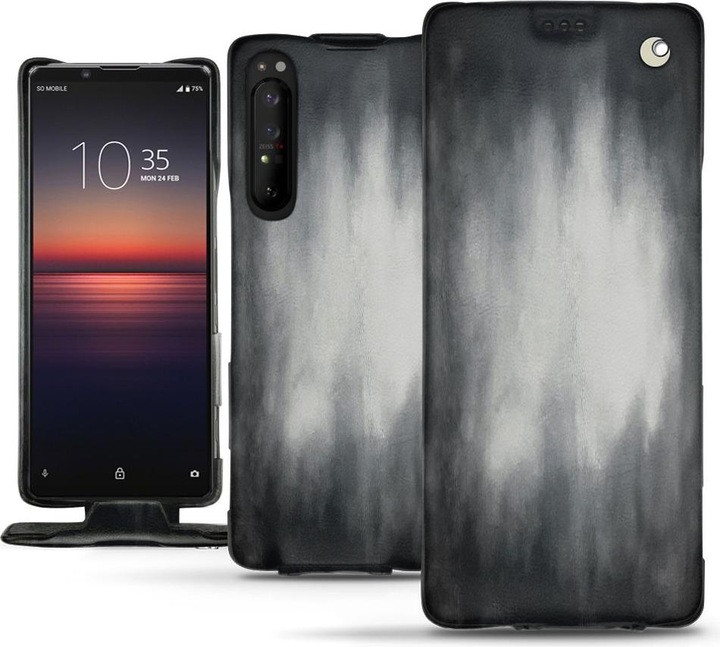 Actual product image Noreve Leather cover vertical (Sony Xperia 1 II)