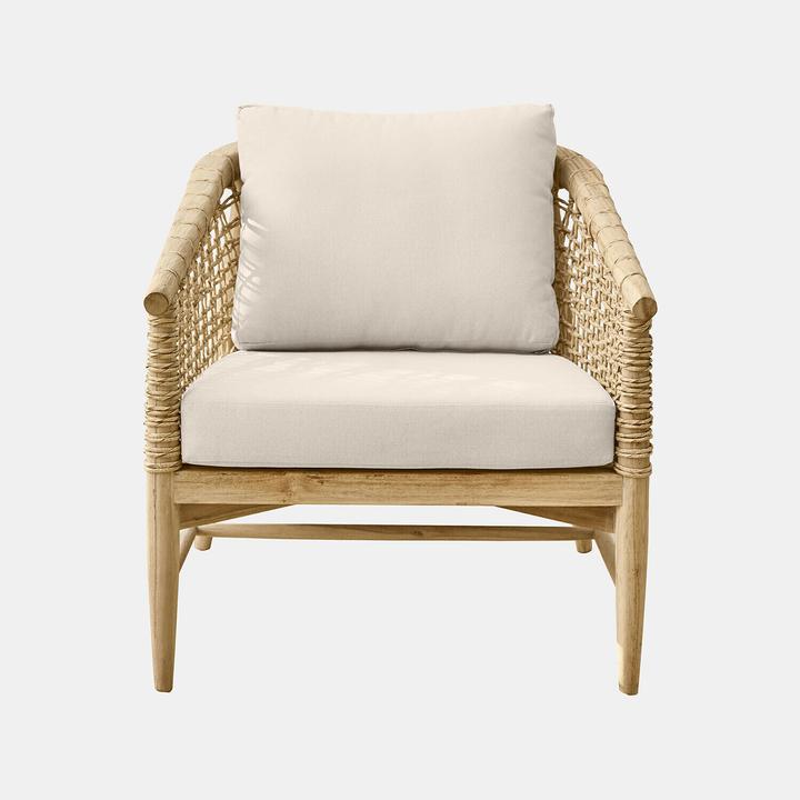 Produktbild Loberon Sitzgruppe Roselva braun/creme