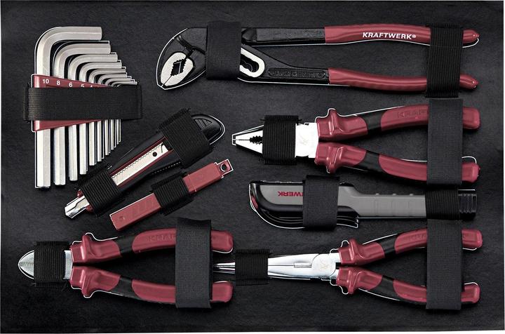 Image du produit Kraftwerk 123-t. Valise à outils professionnelle en aluminium KW+PB (123 pièces)