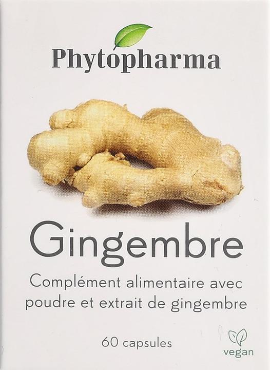 Produktbild Phytopharma Ingwer (60 Stück, Kapseln, 55 g)