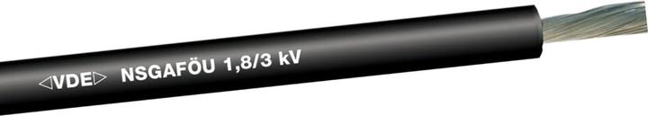 Produktbild Lapp 10m 1600303 NSGAFÖU 1 x 6 mm² Schwarz I Flexibeles Kabel mit Gummi-Isolierung (10 m)