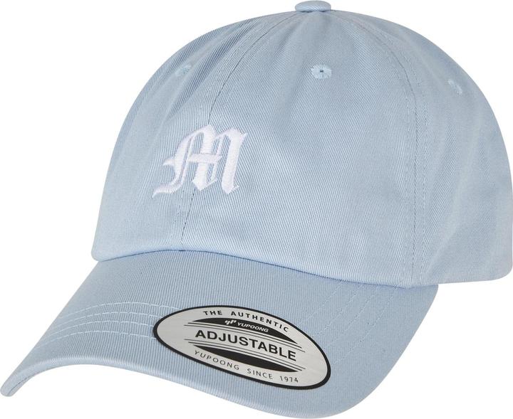 Actual product image Mister Tee Letter Lightblue Low Profile Cap - 19731 (One size)