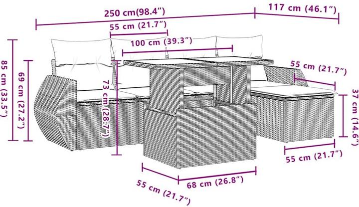 Produktbild vidaXL Colin