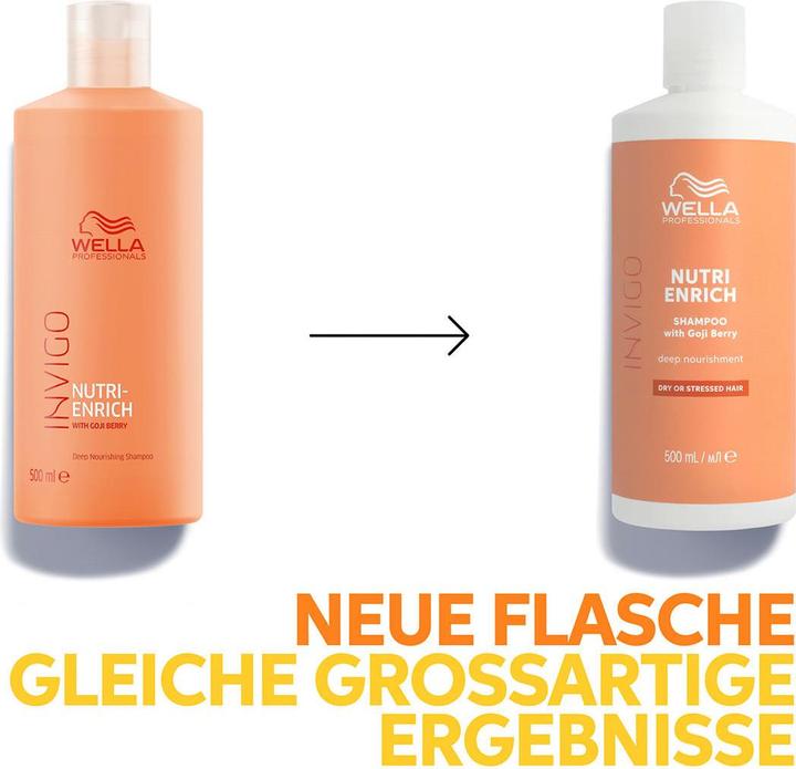 Produktbild Wella Invigo Nutri-Enrich Shampoo (500 ml, Flüssiges Shampoo)