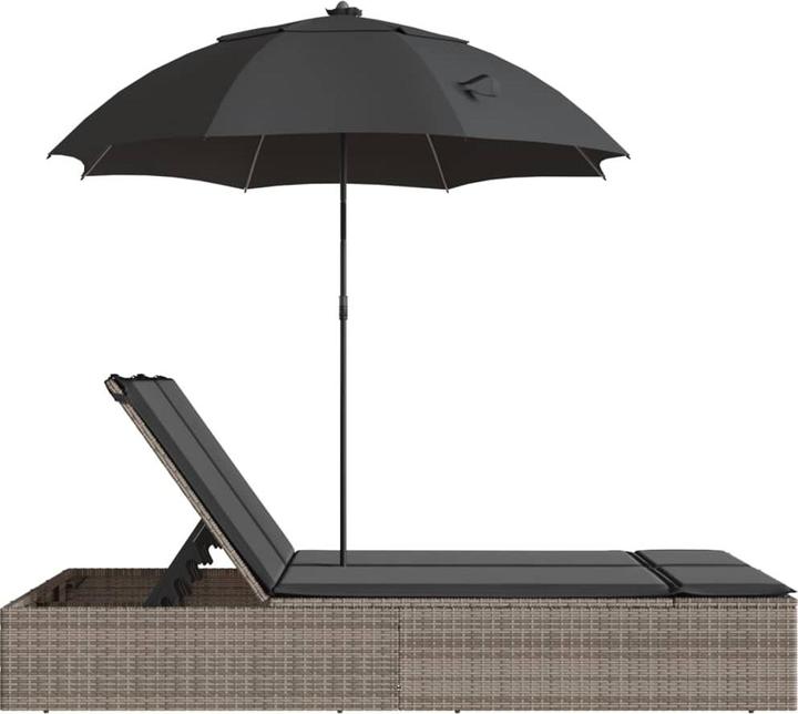 Immagine prodotto vidaXL Doppel-Sonnenliege (164 cm)