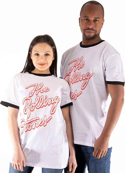Image du produit The Rolling Stones Signature Logo Ringer (L)